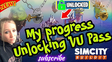 My Progress On VU Pass (Finished Lvl 1 & 2 ) First war simcity build it