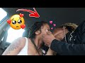 I CANT STOP KISSING YOU PRANK ON GIRLFRIEND! 😫 (Turned real)