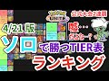 【4/21版】ポケユナソロランクTier表！　上位と下位は運営のいじめと優遇？！　新シーズンは波乱！【ポケモンユナイト】