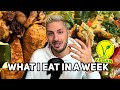 What I eat in a week als Veganer