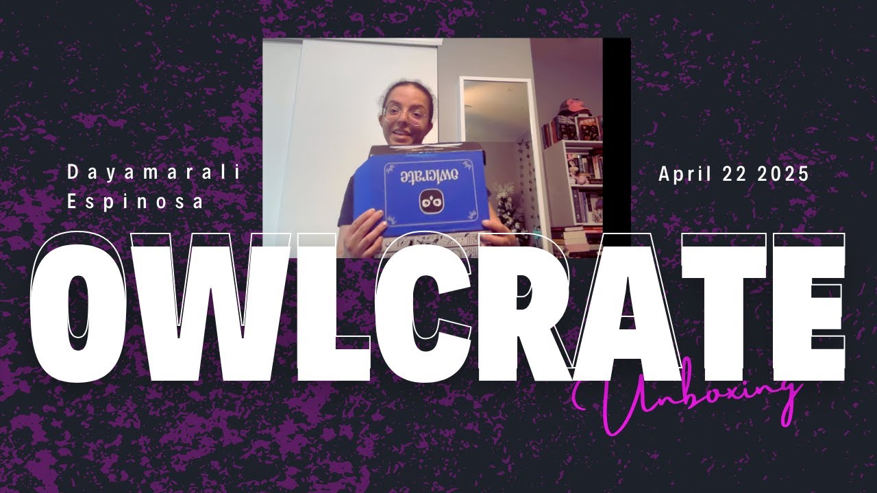 First - Time OwlCrate Unboxing Package 2025