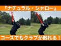 【ゴルフ】念願のコースでも右回り！ナチュラルシャローの成果が！