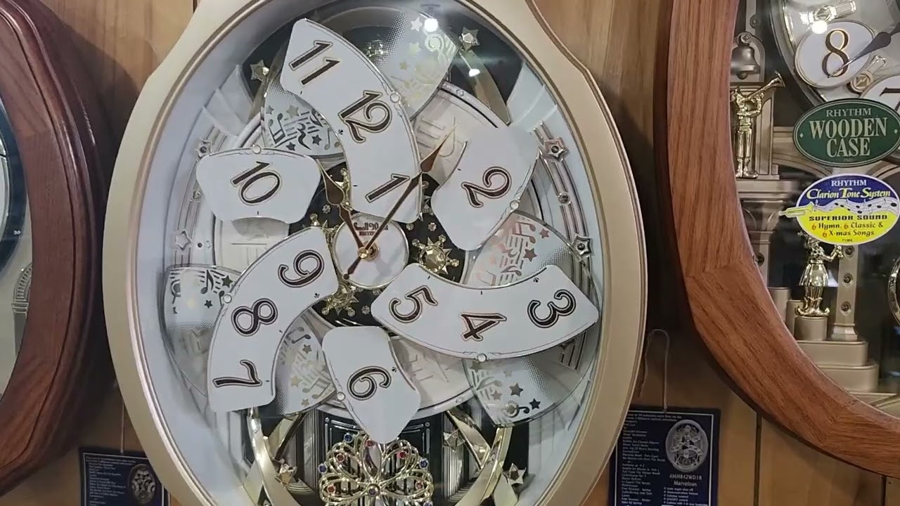20 Minutes of Rhythm Musical Clocks Chiming (Compilation Pt. 6)