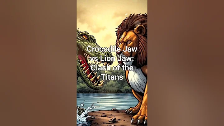 Crocodile Jaw vs Lion Jaw - Clash of the titan #short #crocodile #lion #facts #jawtitan #animals