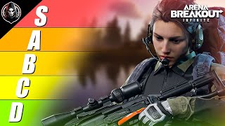 THE BEST GUN TIER LIST on Arena Breakout: Infinite
