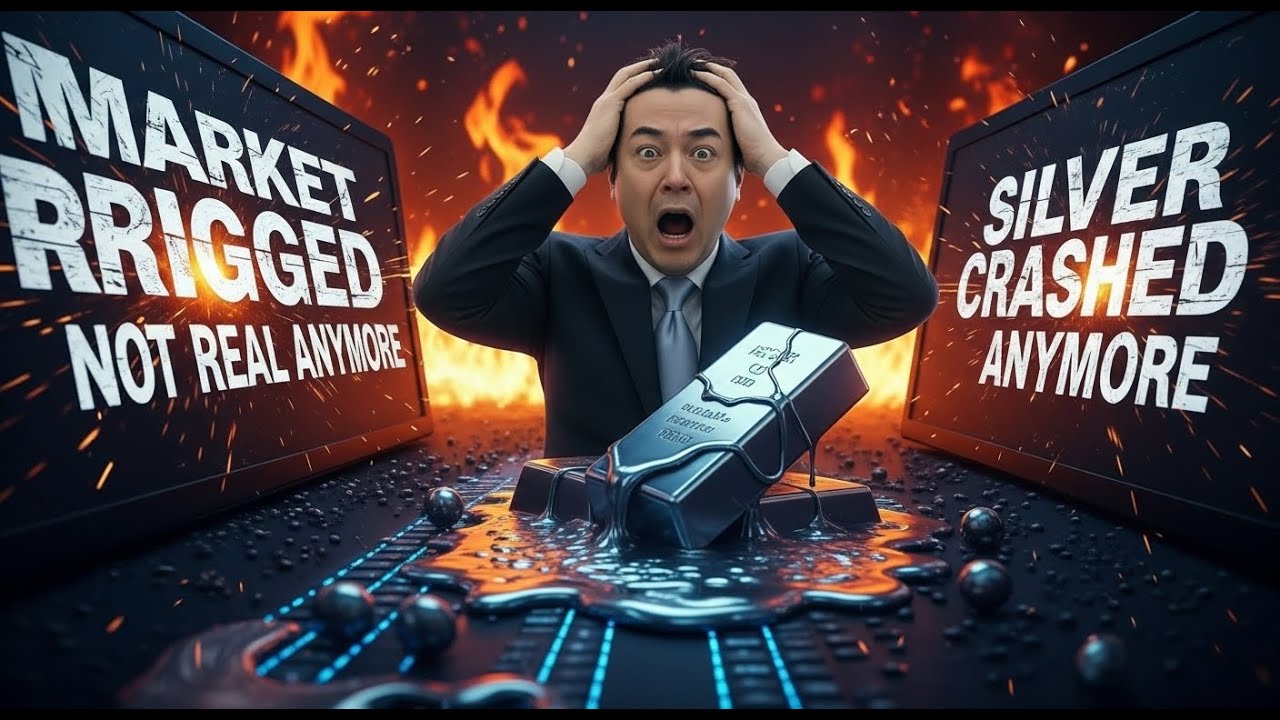 Silver Was Just Crashed on Purpose — The Market Is Rigged