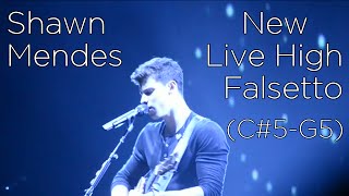 Shawn Mendes - New Live High Falsetto (C#5-G5) {2016}