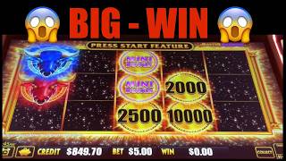 😱 BIG WIN 😱 CASH HORNS SLOT MACHINE 🎰 