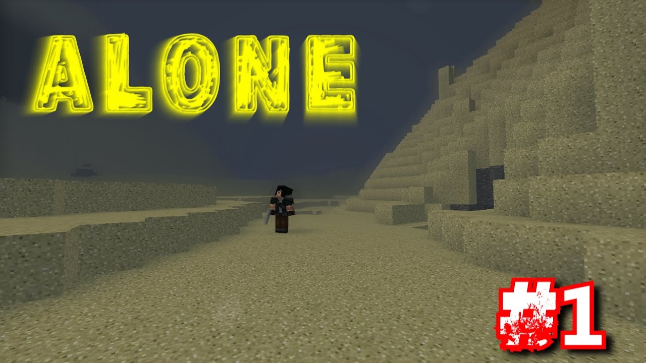 Minecraft RP : ALONE | Episode 1 : Un Monde Vide - YouTube