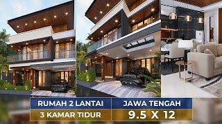 THIS SATIN SKEWER HOUSE IN CENTRAL JAVA HAS 3 SUPER COMFORTABLE BEDROOMS!! - ARCHITECTURAL SERVICES