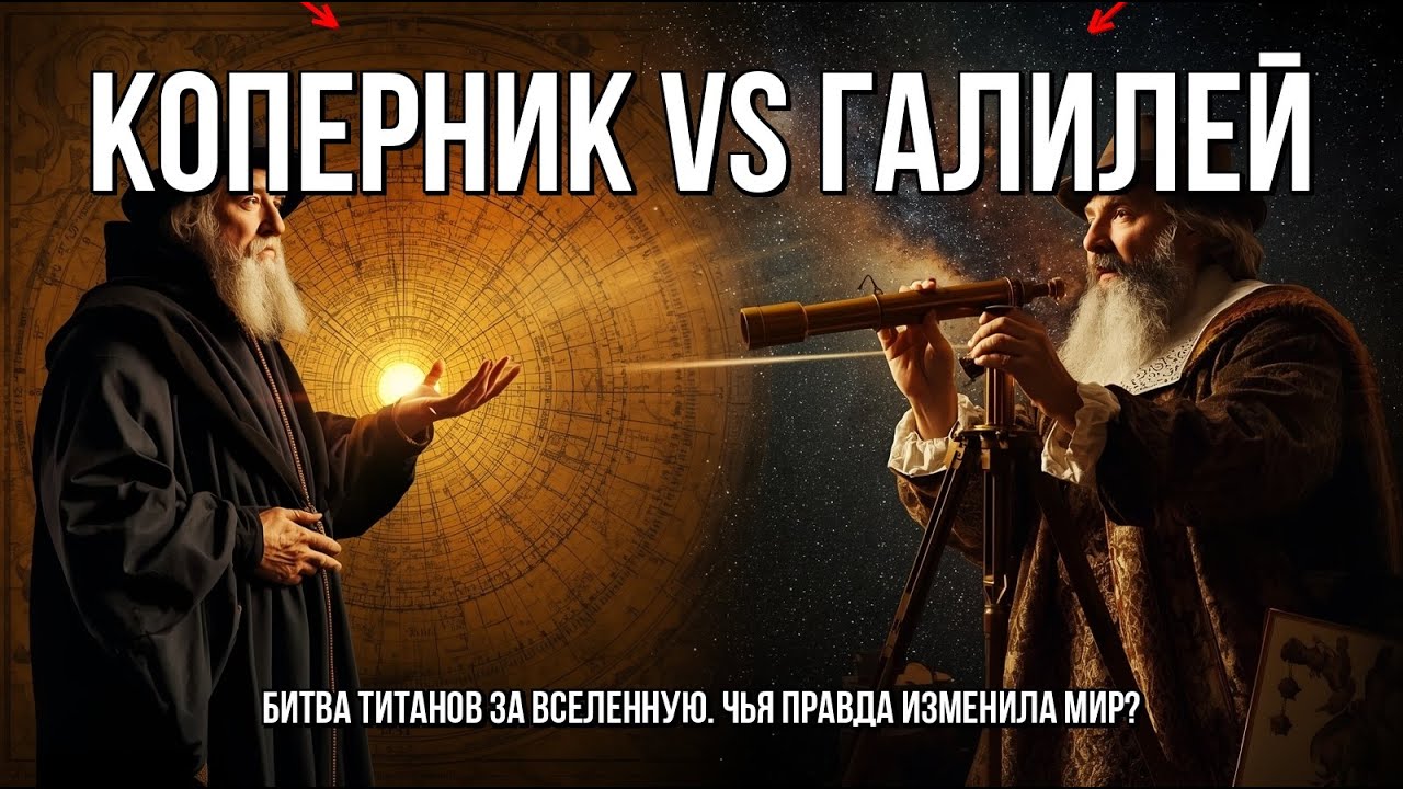 Коперник vs Галилей: Битва титанов за Вселенную. Чья правда изменила мир?