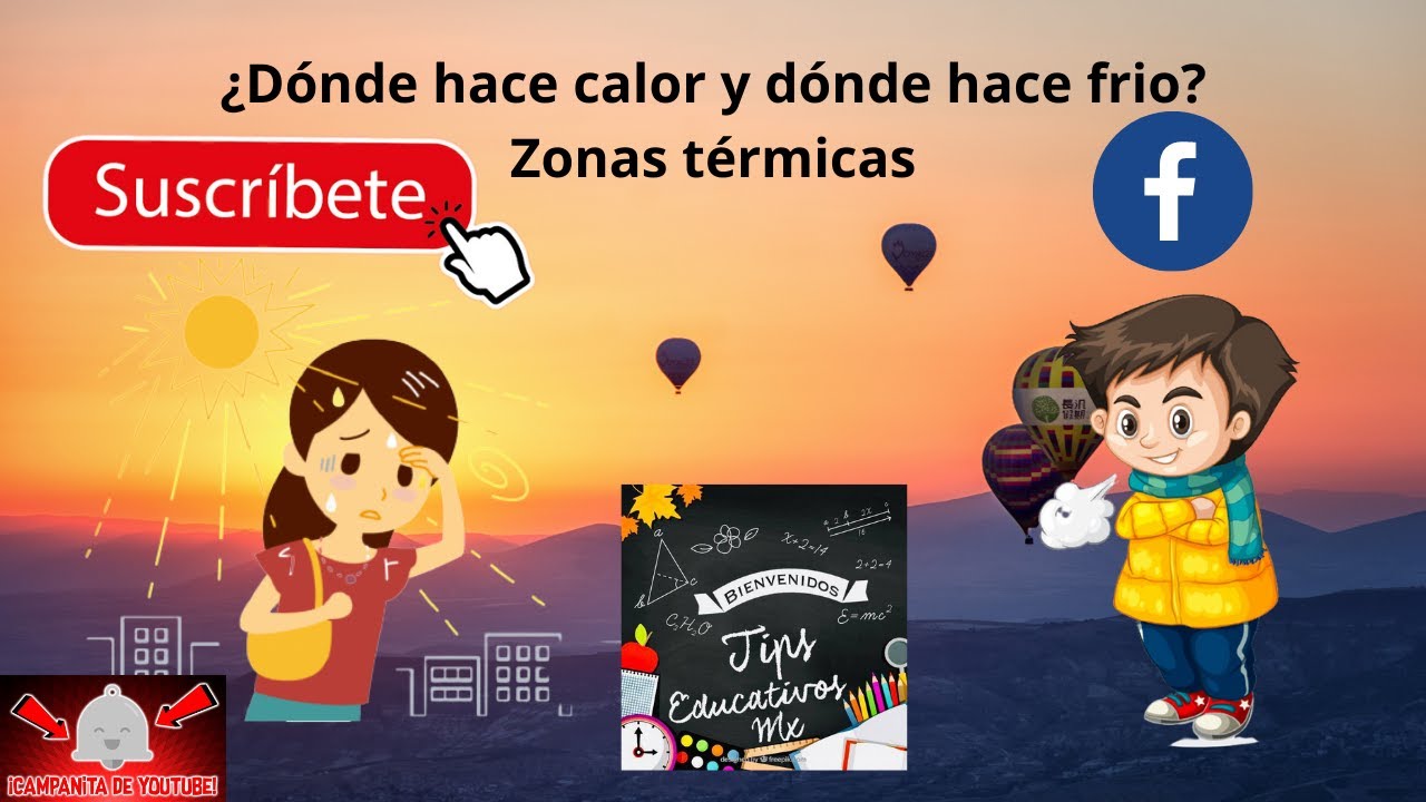¿Dónde hace calor y dónde hace frío? ZONAS TERMICAS YouTube ¿Dónde hace calor y dónde hace frío? ZONAS TERMICAS YouTube