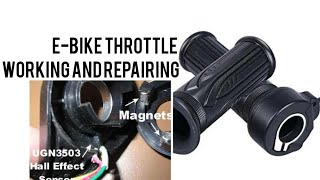 Electric Bike throttle repairing and working