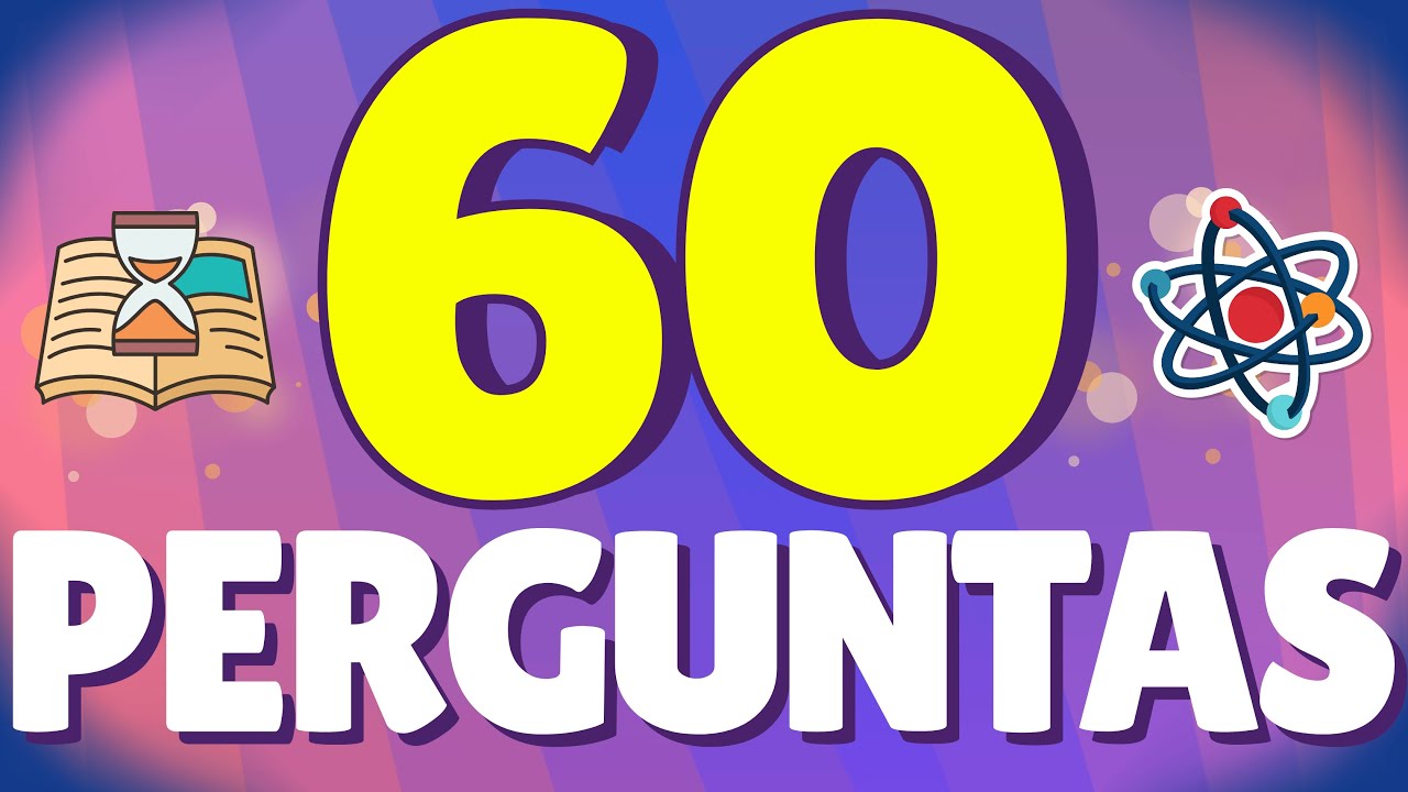 60 Perguntas de CONHECIMENTOS GERAIS | Quantas você acerta? 🧠 QUIZ O INCRÍVEL ZÉ