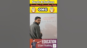 Surds and indices amazing short cut trick #ssc #ssccpo #railway #upsi #cds#upconstable #shortsviral