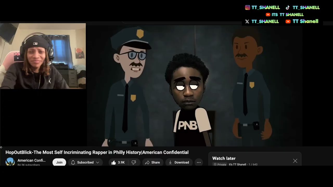 HopOutBlick-The Most Self Incriminating Rapper in Philly History - TT Shanell Reacts