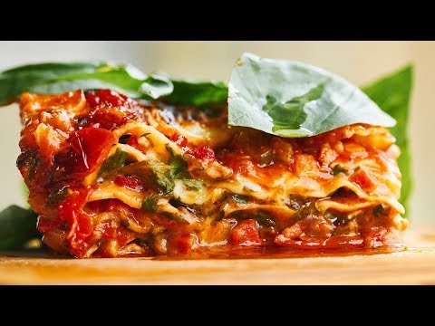 Video: Vegetabilsk (vegetarisk) Lasagneoppskrift