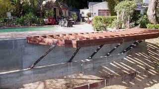 Retaining Wall, Deck, and Pipe & Board | Project Engineered and Built by Alpha Structural