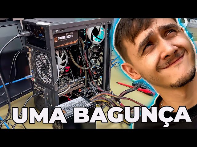 ENGANARAM ELE COM AS PEÇAS DO PC GAMER