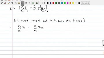 Introduction to Queueing Theory-8. M/M/m Queueing Systems