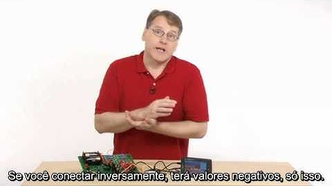 Sensor Vernier: sonda de corrente na verificação de circuitos elétricos.