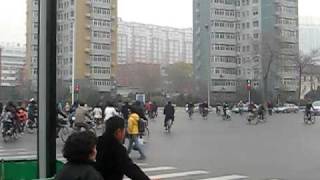 huge intersection in China