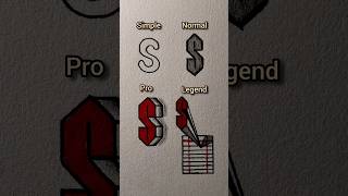 How To Draw Letter S Simple To Legend