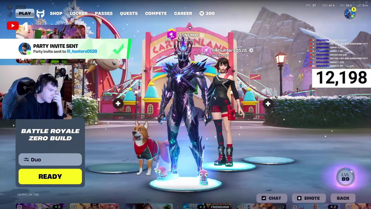 FORTNITE SQUADS WITH VIEWERS!!!!