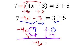 Solving An Equation With Distribution 74x335
