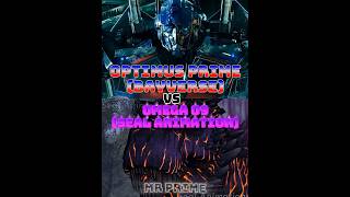 Optimus Prime vs Omega 09 #bayverse #sealanimation