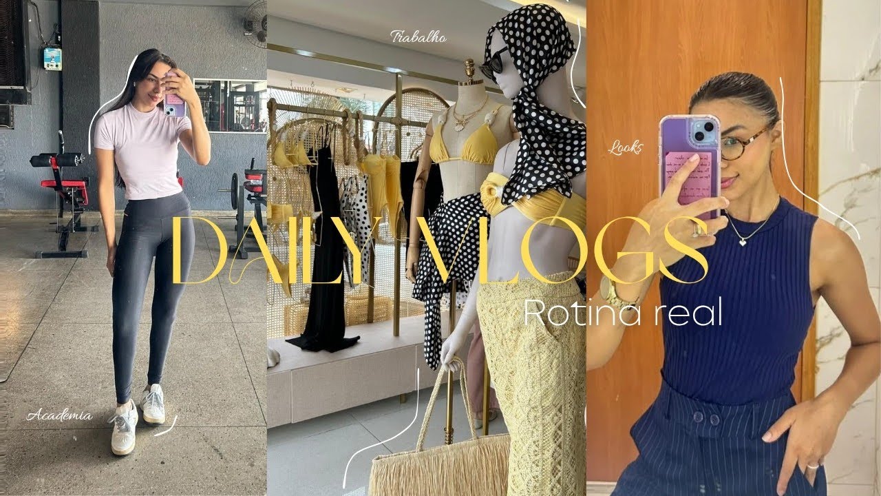 Daily vlog 🌟🎀 | rotina real & tudo sobre o meu trabalho de moda, sendo visual merchandiser
