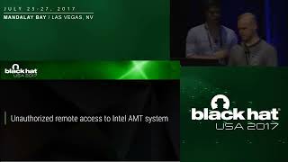Intel AMT Stealth Breakthrough