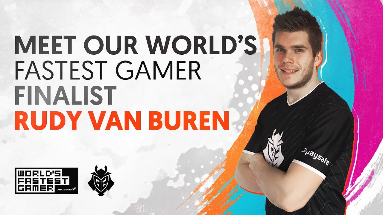 Meet Our World's Fastest Gamer Finalist Rudy van Buren