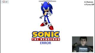 Sonic Error Webcam Remastered Reaction