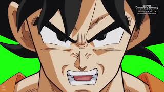 Goku Transformação Green Screen