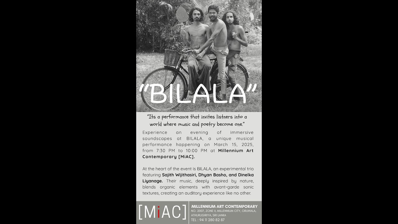 “BILALA” Musical Event at Millennium Art Contemporary MiAC