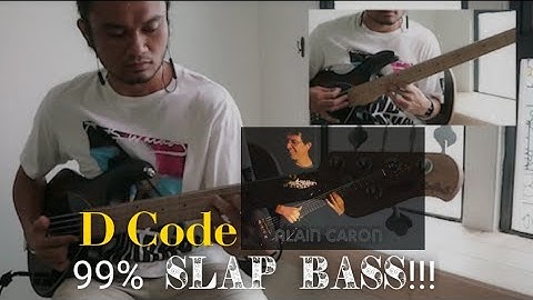 D Code "BadAss"/ Alain Caron / 99% Slap E.Bass /Syax Bass Cover