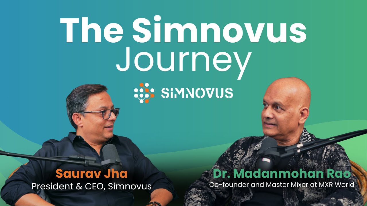 Inside the Tech Wave: The Simnovus Journey | Saurav Jha (CEO, Simnovus ...