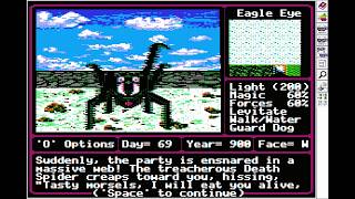 Might and Magic II Apple II exploration series (19, 26 total): Outside A1-A4