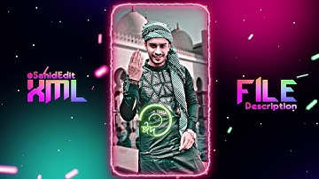 Eid Mubarak 🌙💫 Xml 😍 NEW TREND XML FILE 🔥ATTITUDE XML FILE 🥵New trending hindi xml for alight motion