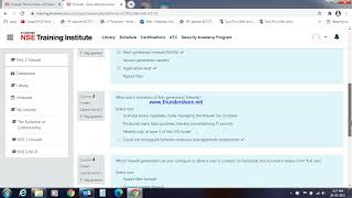 NSE 2 Firewall
