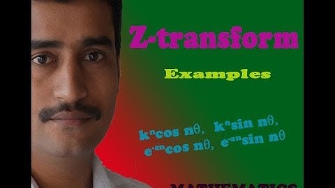 VTU Engineering Maths 3 Z transform very good example (PART-1)