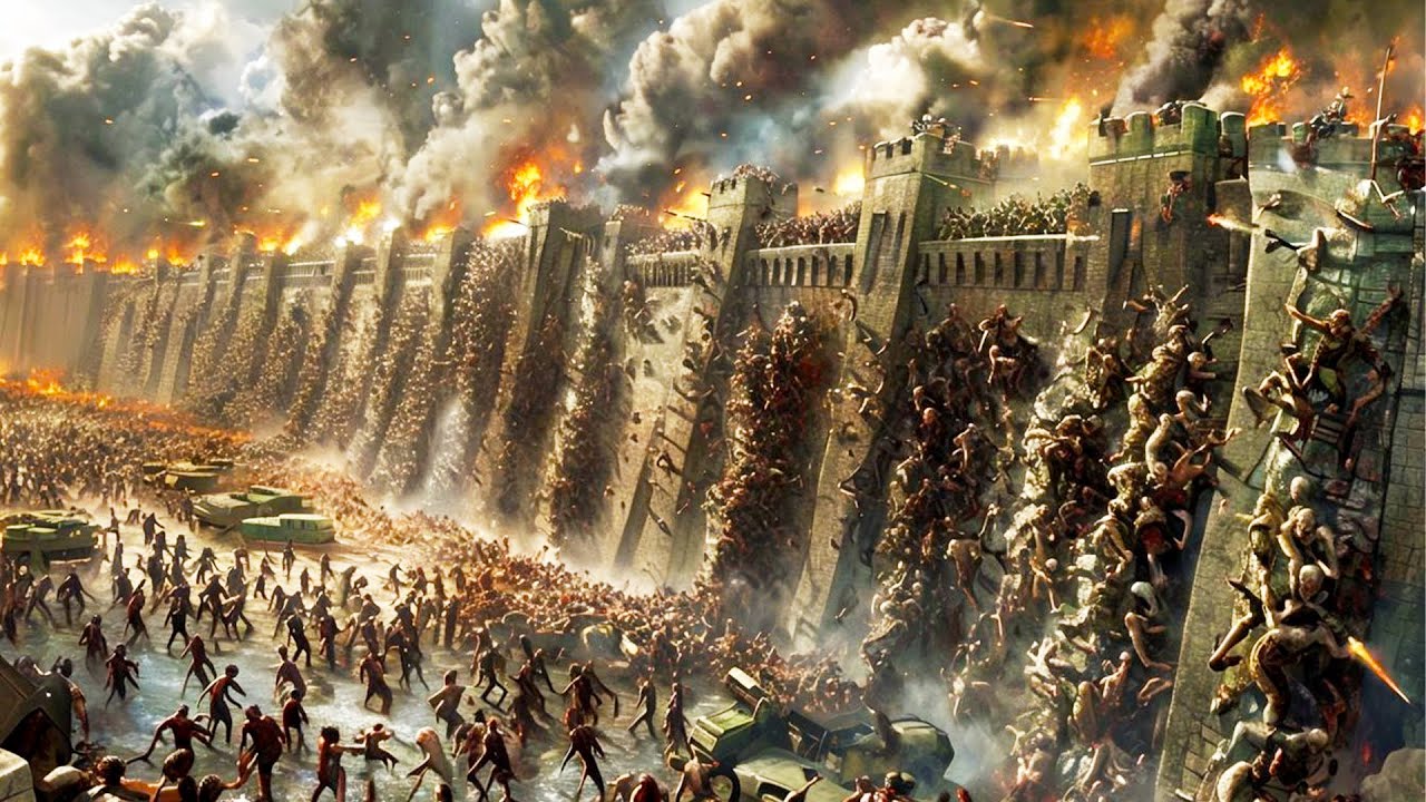 الشمس بتنفجر نهاية العالم بتبدأ و الحل الوحيد انهم يعدو السور عشان ينجو من الكارثة