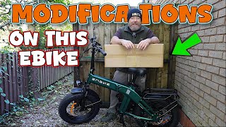 Engwe EP2 3 0 Boost Modifications! BMX style folding handlebars. Engwe modifications.