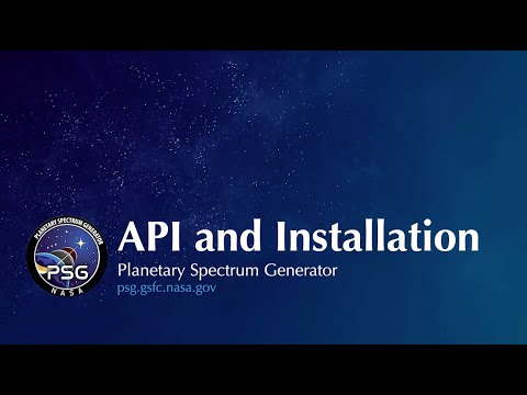 PSG - API and Installation