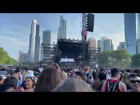 Diesel Rapper Chicago DJ DIESEL Live in Lollapalooza Chicago - YouTube