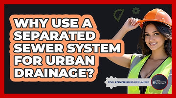 Why Use A Separated Sewer System For Urban Drainage? - Civil Engineering Explained
