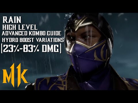 MK11 Ultimate: Rain Advanced Combo Guide (KUSTOM VARIATIONS)