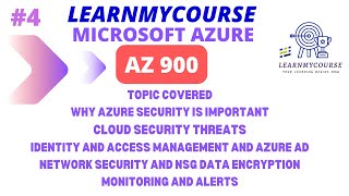 Azure Security Overview: IAM, Network Security, NSG, Data Encryption, and Monitoring #azure #free