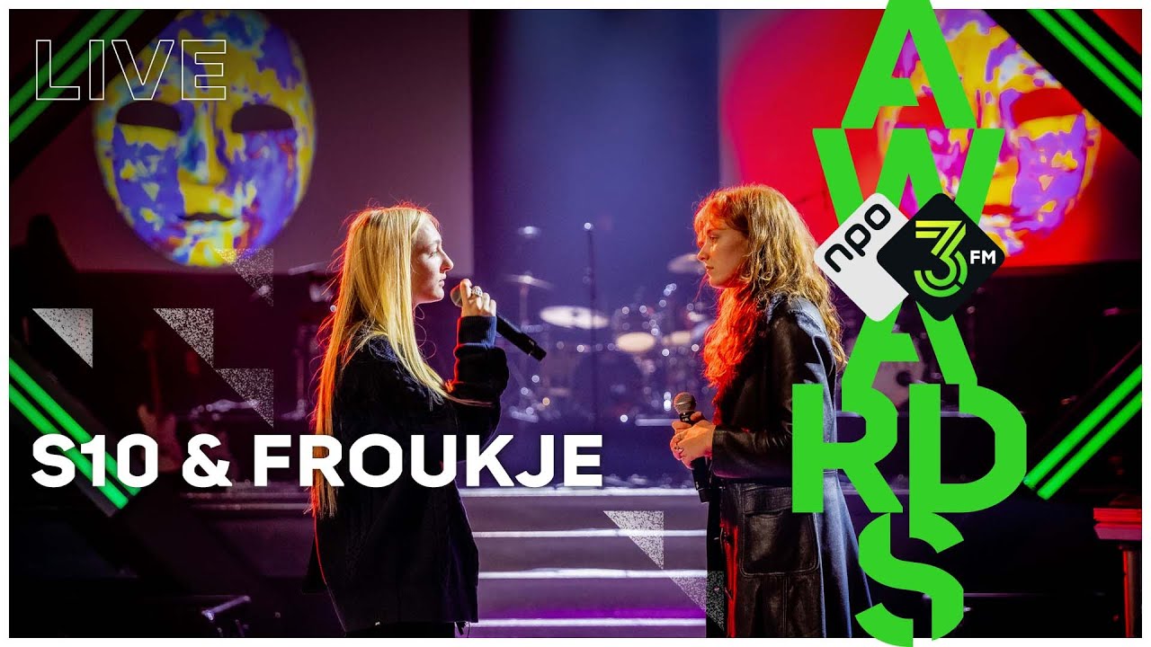 S10 live met 'De Diepte', 'Adem Je In' en 'Zonder Gezicht' (ft. Froukje) | 3FM AWARDS 2022 | NPO 3FM
